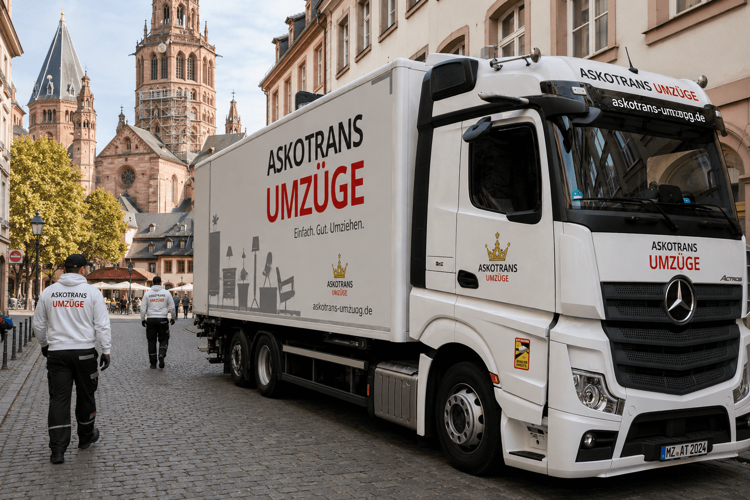 Internationaler Umzug